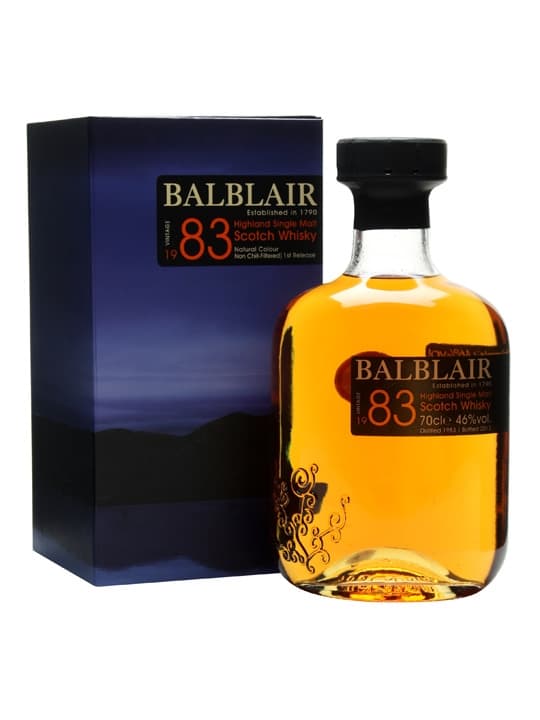 Balblair Vintage 1983 1st Release
