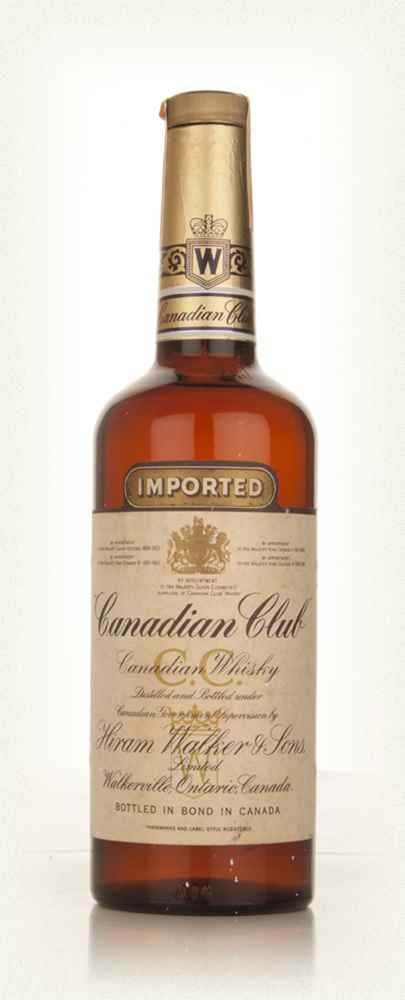 Canadian Club Bottled In Bond