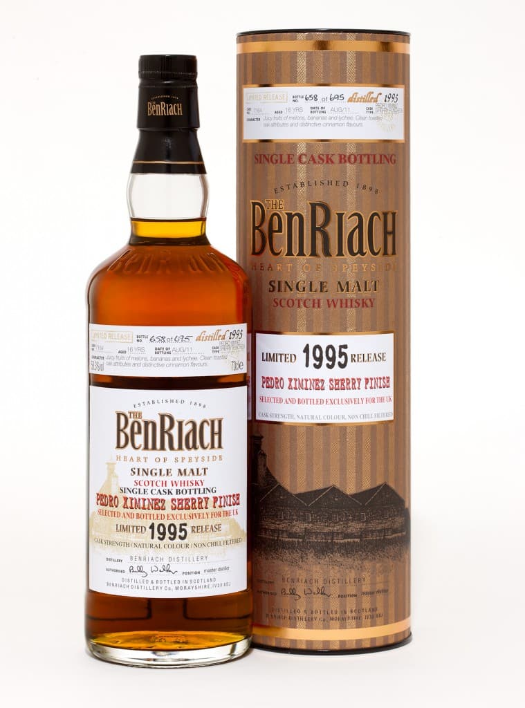 The BenRiach Limited 1995 Release