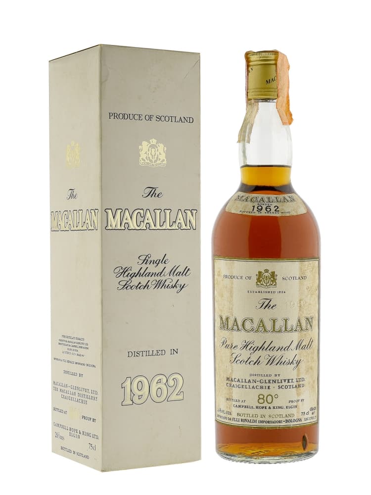 The Macallan 1962 80 Proof