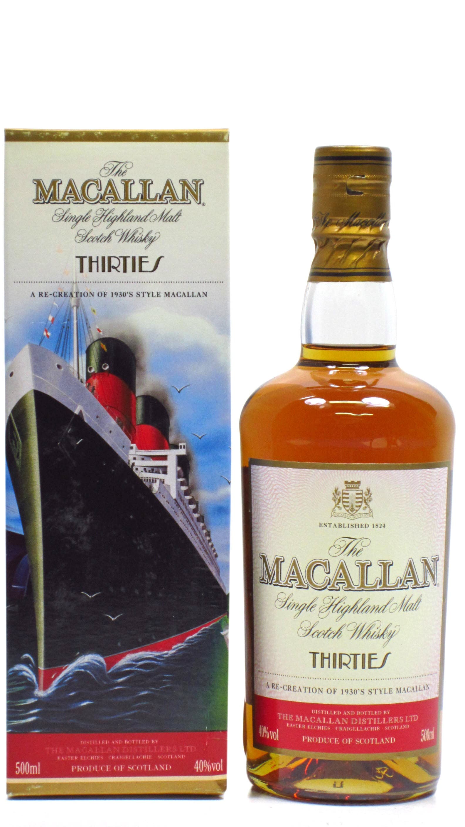 The Macallan Travel Series Thirties