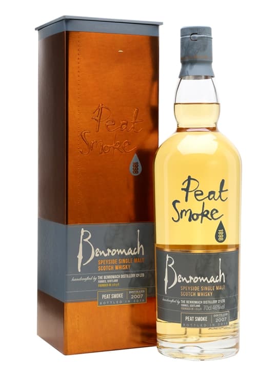 Benromach Peat Smoke 2007 Phenol Level 67PPM Bottled 2016
