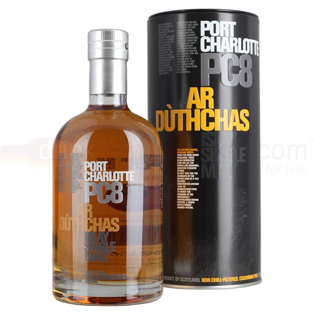 Bruichladdich Port Charlotte PC8 Ar Duthchas