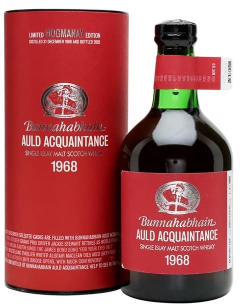 Bunnahabhain Auld Acquaintance 1968 Limited Hogmanay Edition