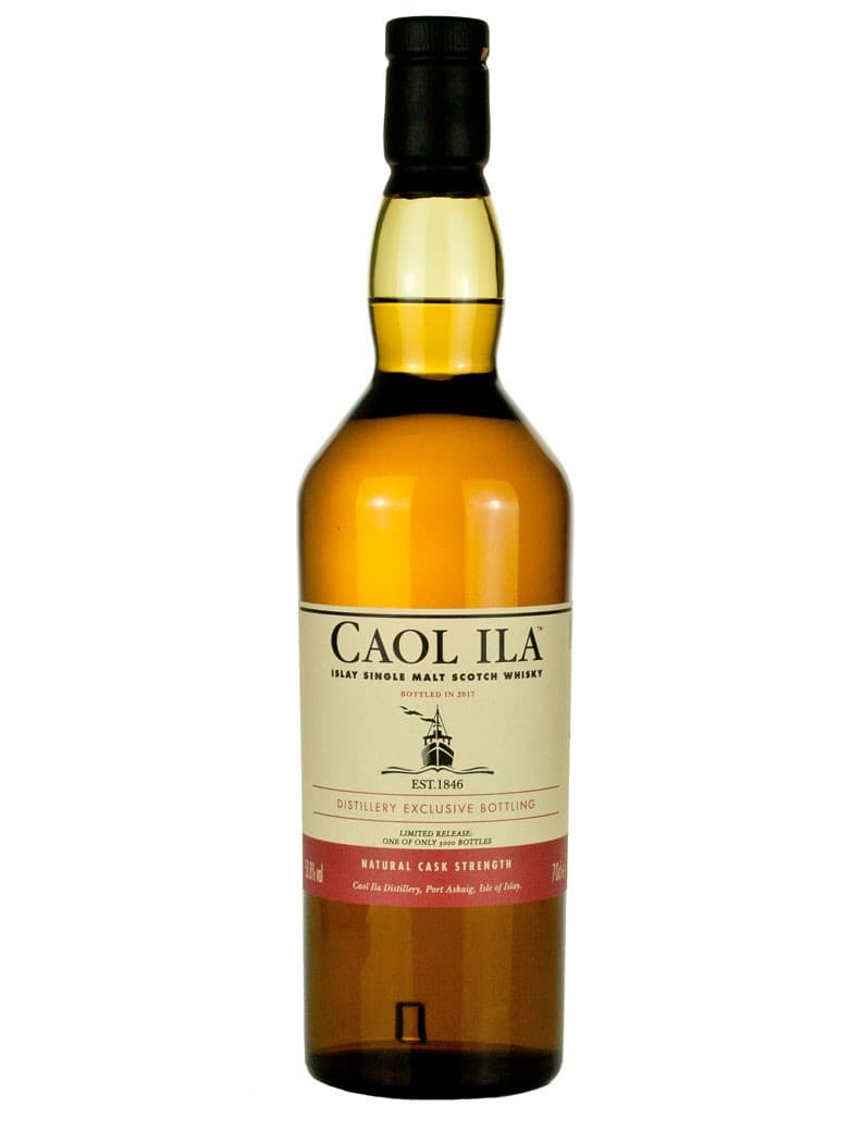 Caol Ila Cask Strength Distillery Exclusive 2017 Release