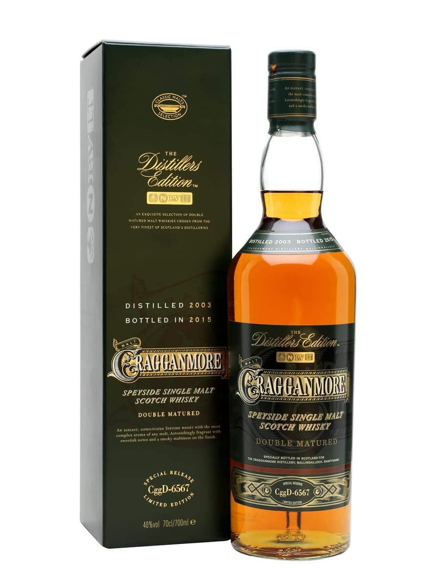 Cragganmore The Distillers Edition 2003 CggD-6567 Bottled 2015