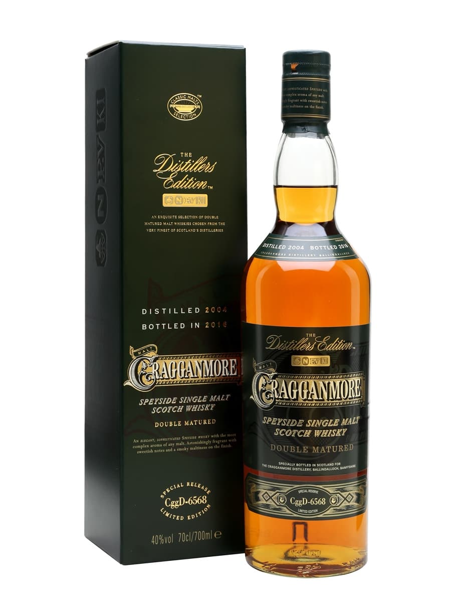 Cragganmore The Distillers Edition 2004 CggD-6568 Bottled 2016