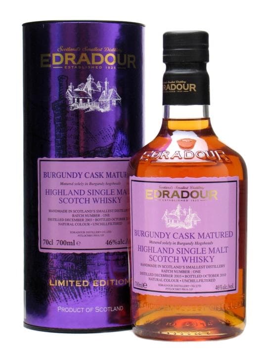 Edradour Burgundy Cask Matured Batch 1