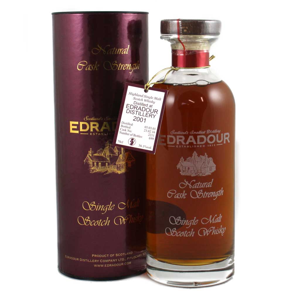 Edradour Natural Cask Strength 2001 Cask 2211