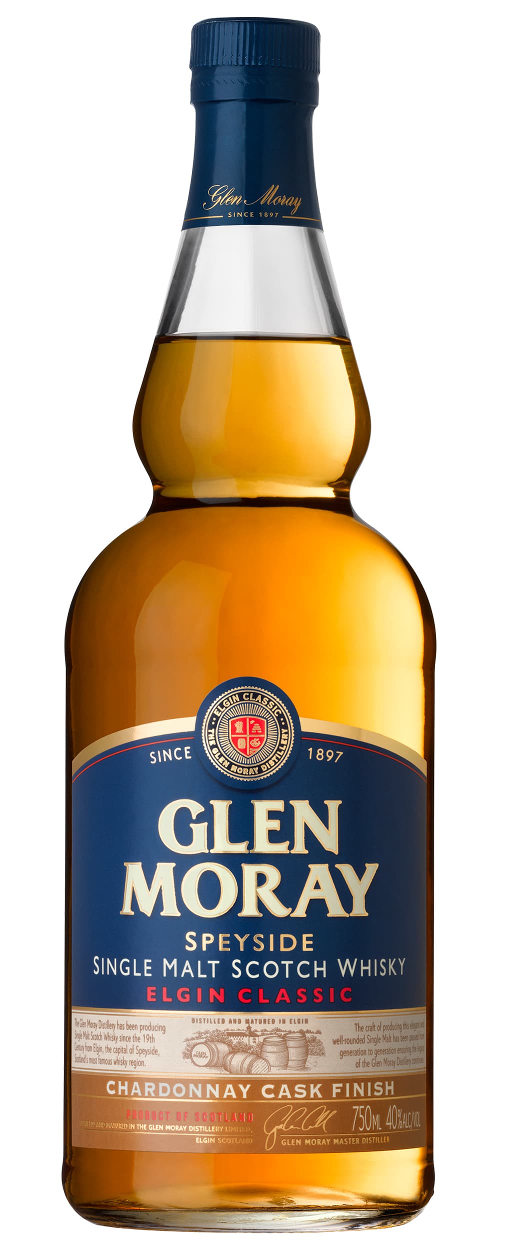 Glen Moray Elgin Classic Chardonnay Cask Finish