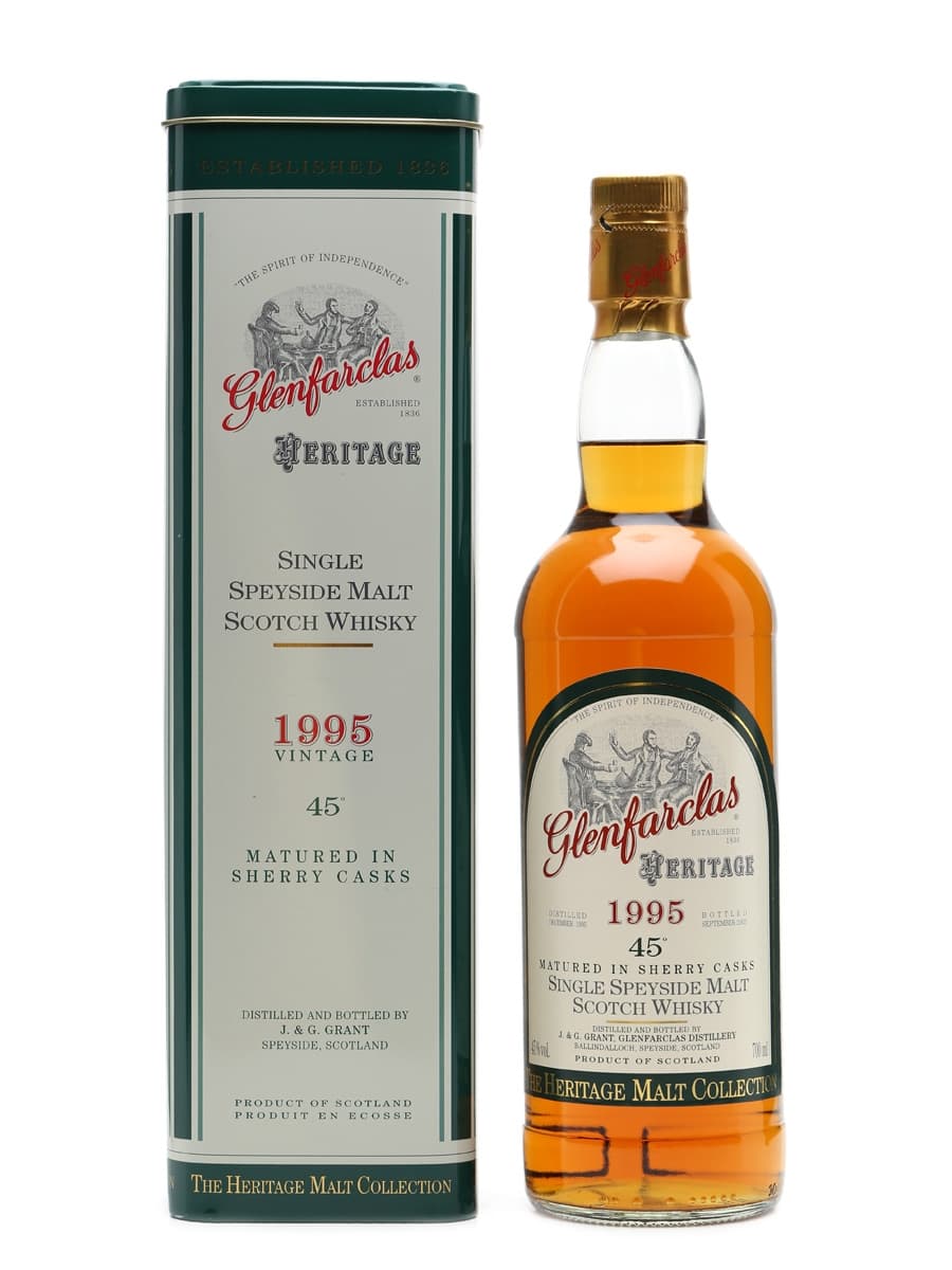 Glenfarclas Heritage 1995 45° Sherry Cask Matured