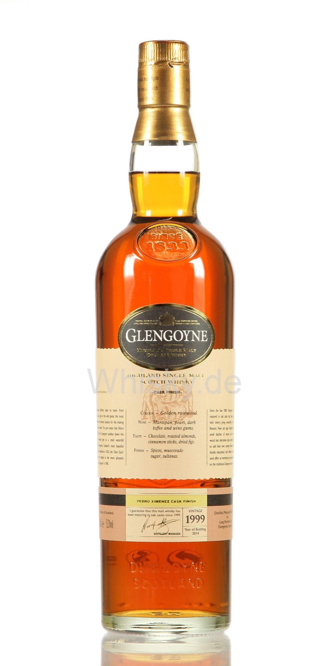 Glengoyne 1999 Sherry Pedro Ximenez Finish