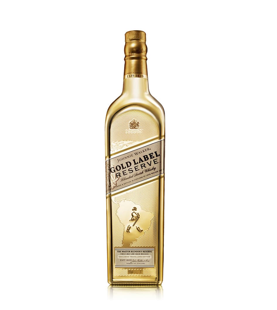 Johnnie Walker Gold Label Reserve Limited Edition Gold Bottle