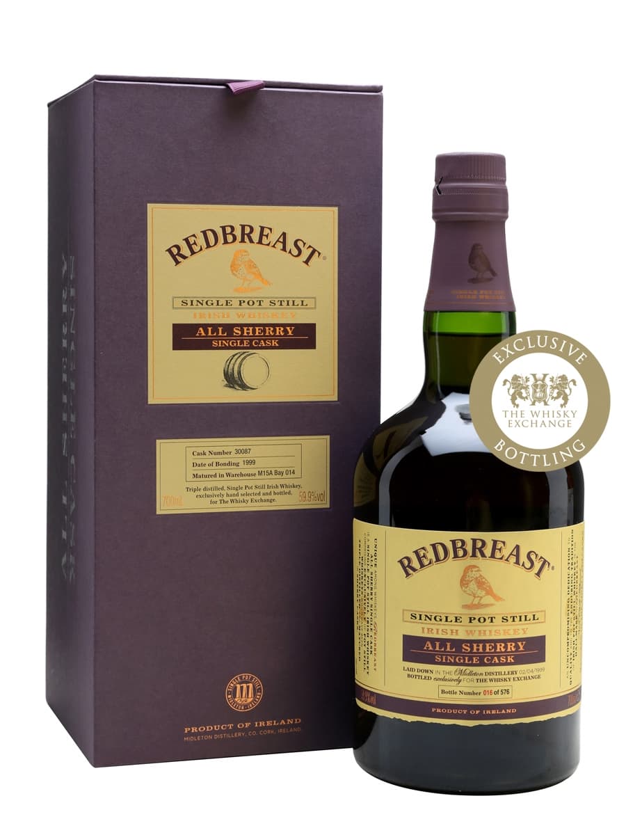 Redbreast 1999 All Sherry Single Cask 30087 TWE Exclusive