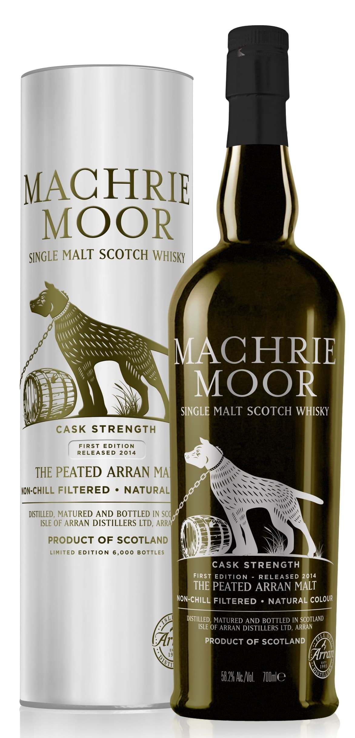 The Arran Malt Machrie Moor Peated Cask Strength 1st Edition