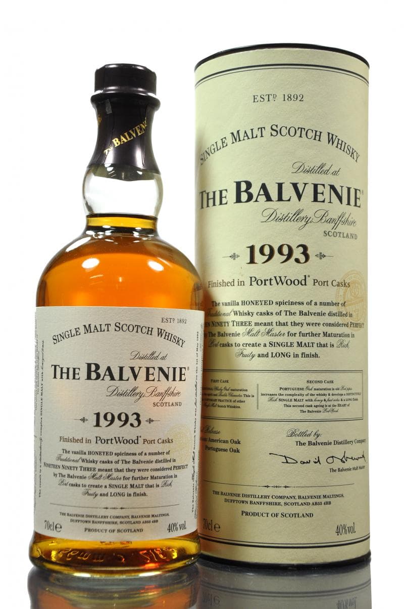The Balvenie 1993 PortWood Port Cask Finish