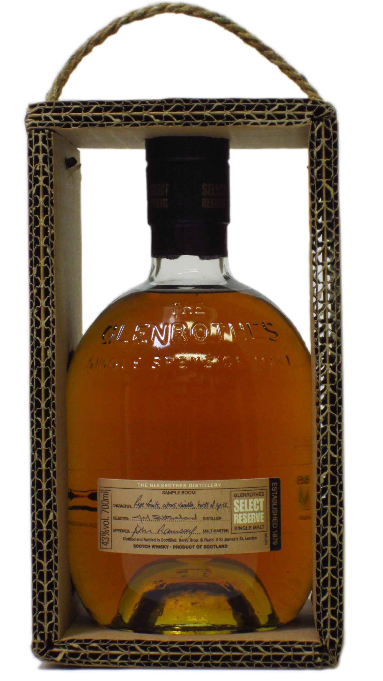 The Glenrothes Sample Room Select Reserve